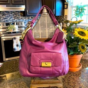 Coach Plum Hobo Bag NWT
